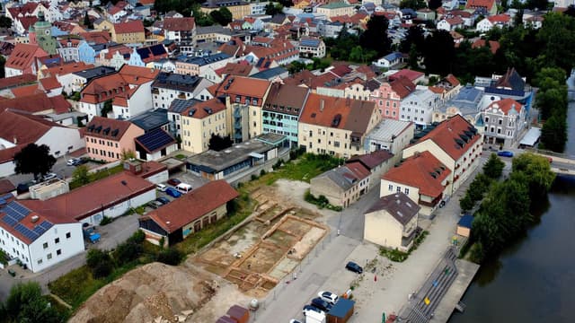 Archäologische Ausgrabung am Färberanger