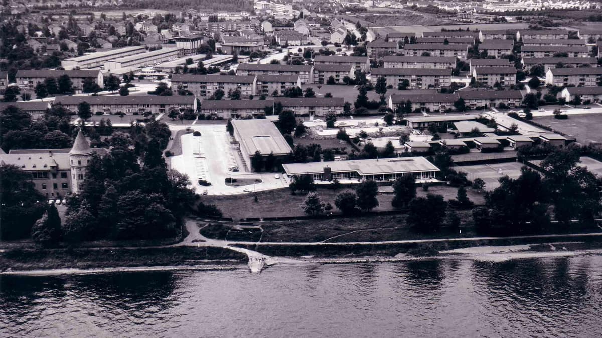 Amerikanische Siedlung Plittersdorf 1952