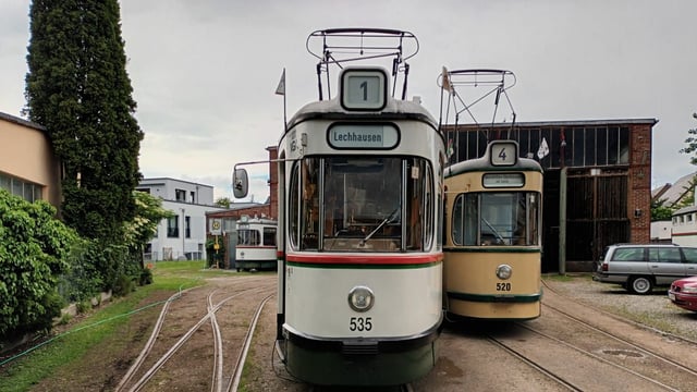 Straßenbahnwagenhalle