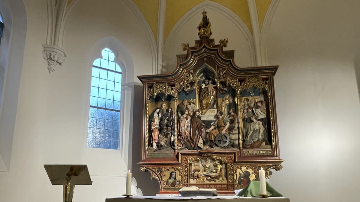 Josephsaltar in derJosephskapelle