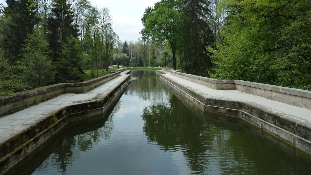 Brückkanal von oben
