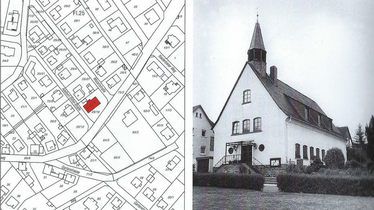 Ansicht der Kirche von Südost