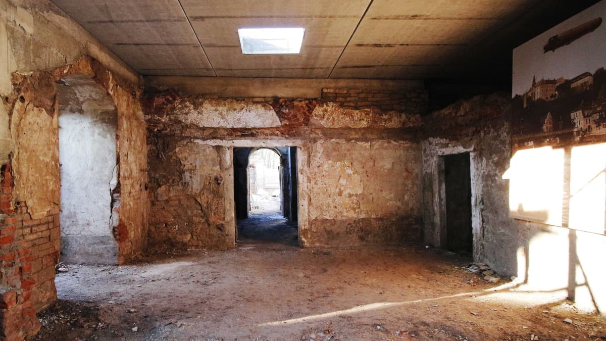Alte Eingangshalle Hauptschloss