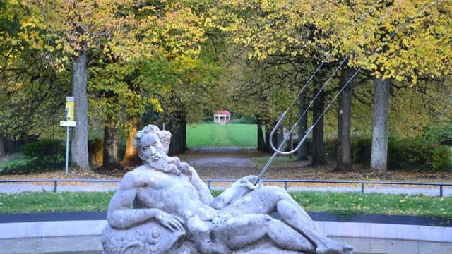 Schlosspark auf dem Schwanberg