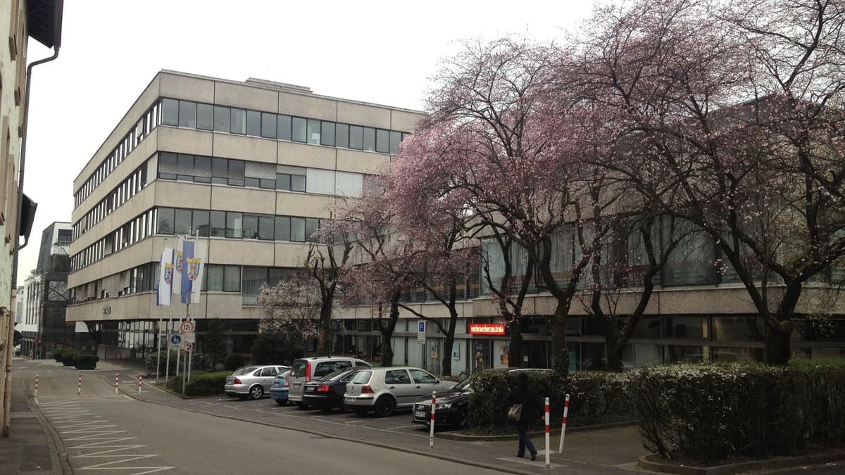 Rathaus Siegburg, vor der Sanierung