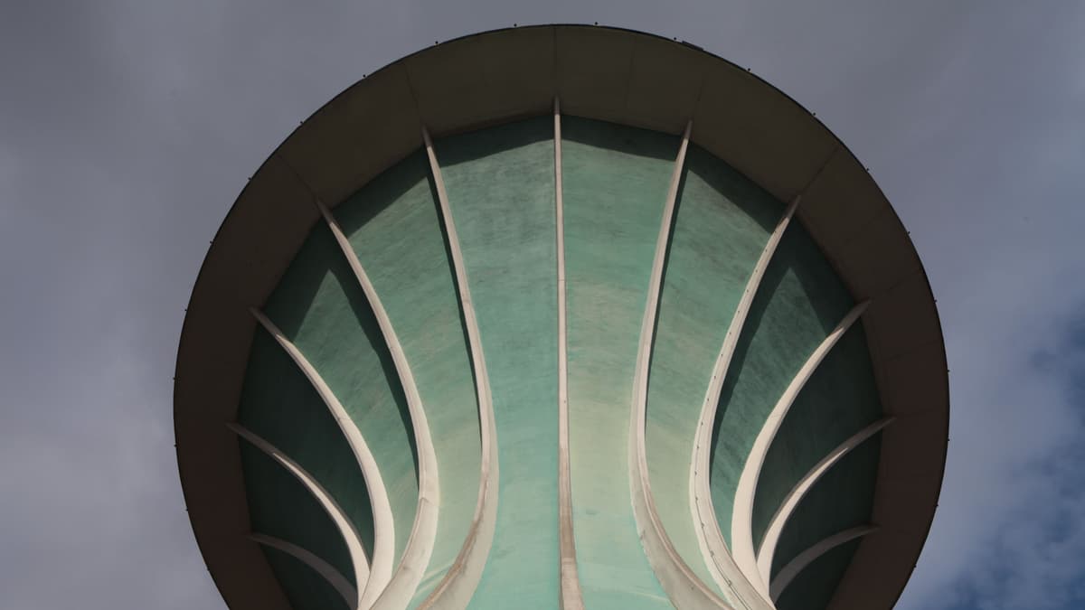 Wasserturm Mürwik von unten
