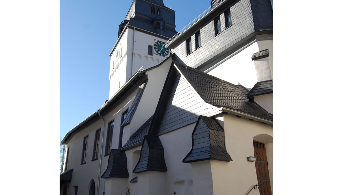 Braubach BarbarakircheTurm