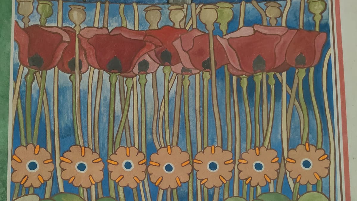 Jugendstil-Ausmalung
