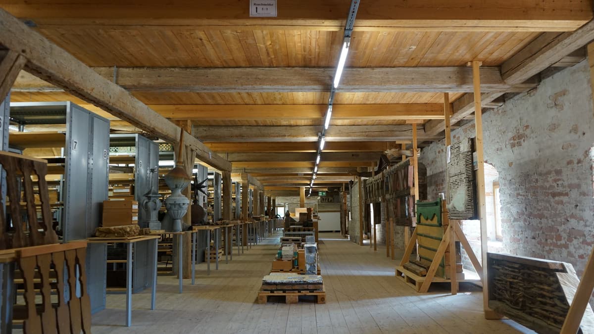 Bauarchiv Thierhaupten, Sammlung Baustoffe