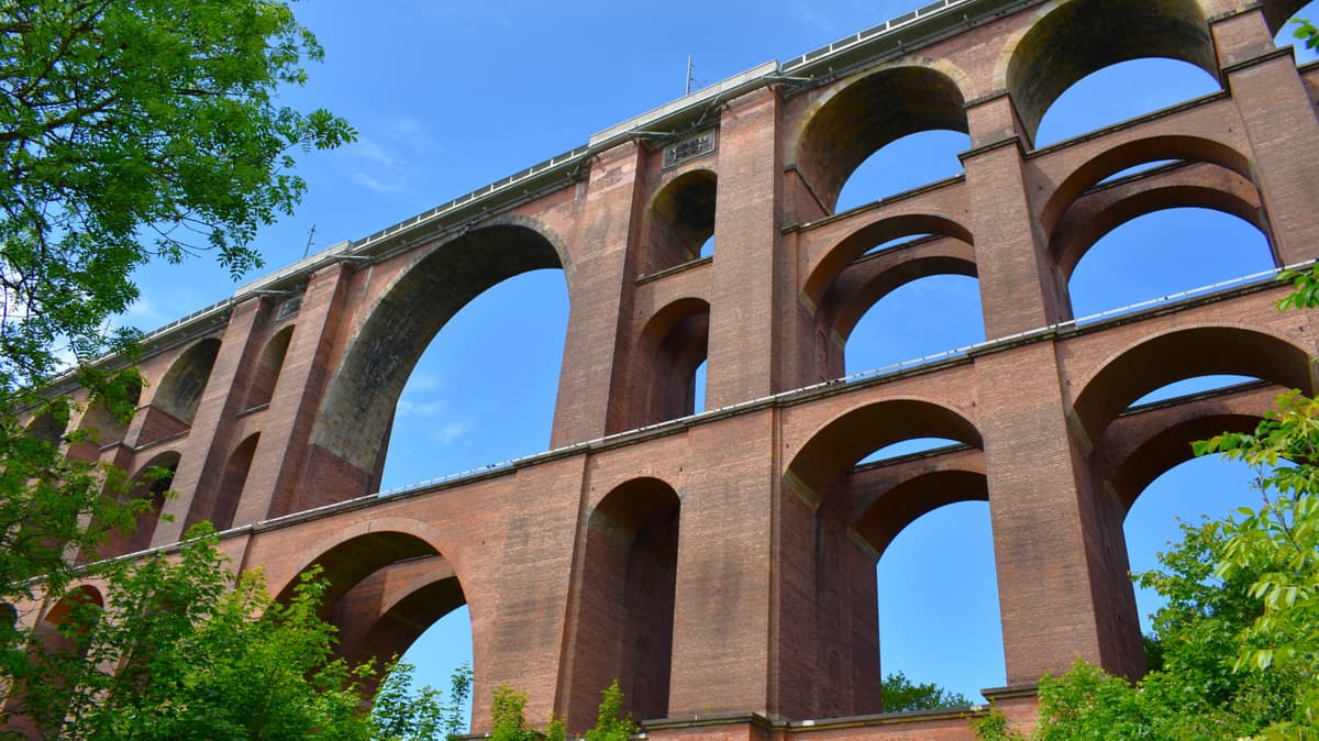 Die 78-Meter-hohe Göltzschtalbrücke