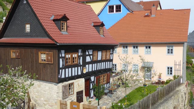 Pagenhäuser am Schlossaufgang