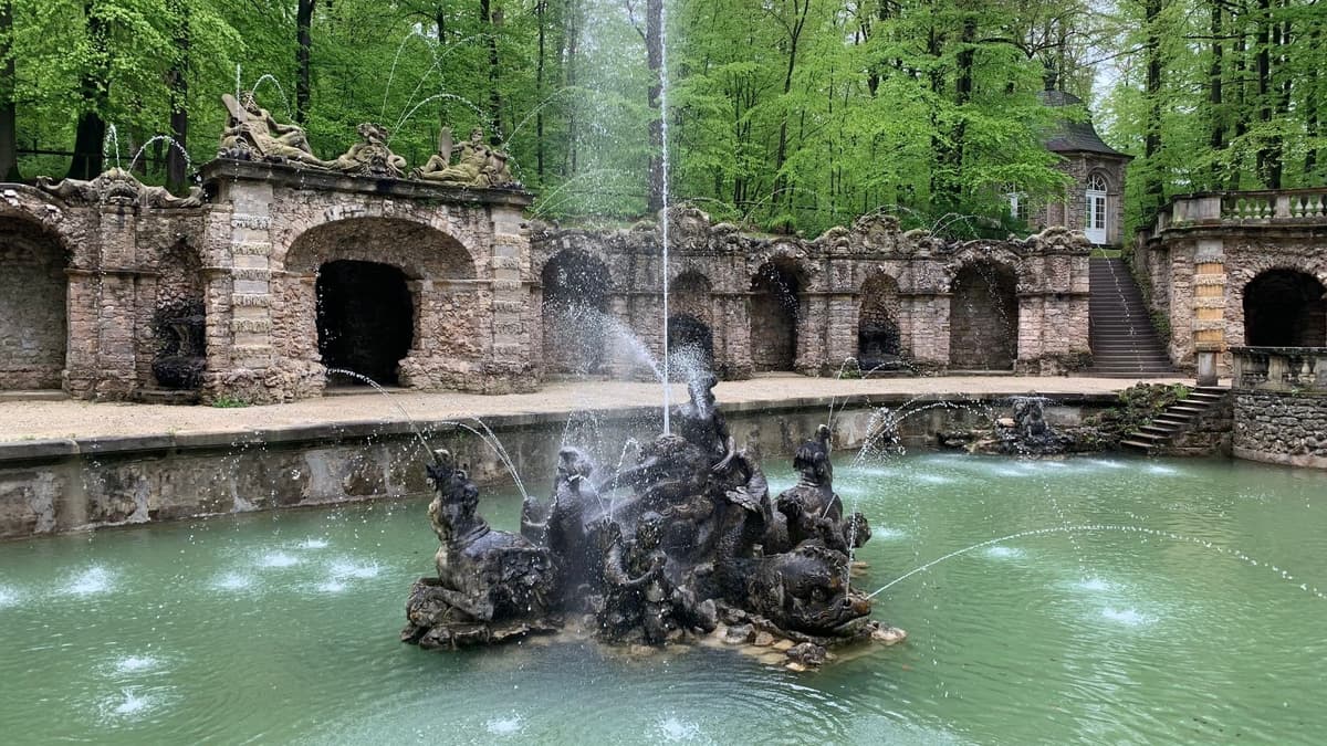 Untere Grotte, Eremitage