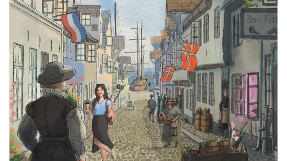 Ausstellungsplakat Oluf-Samson-Gang