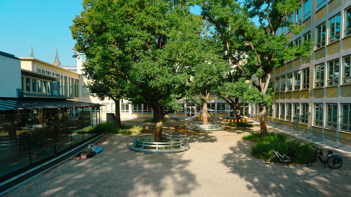 Innenhof Mozartareal
