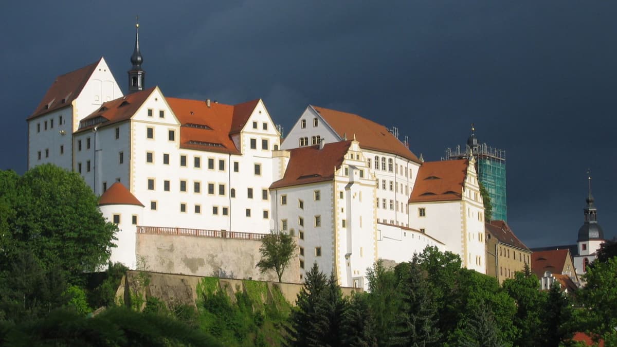 Schloss Colditz von Westen