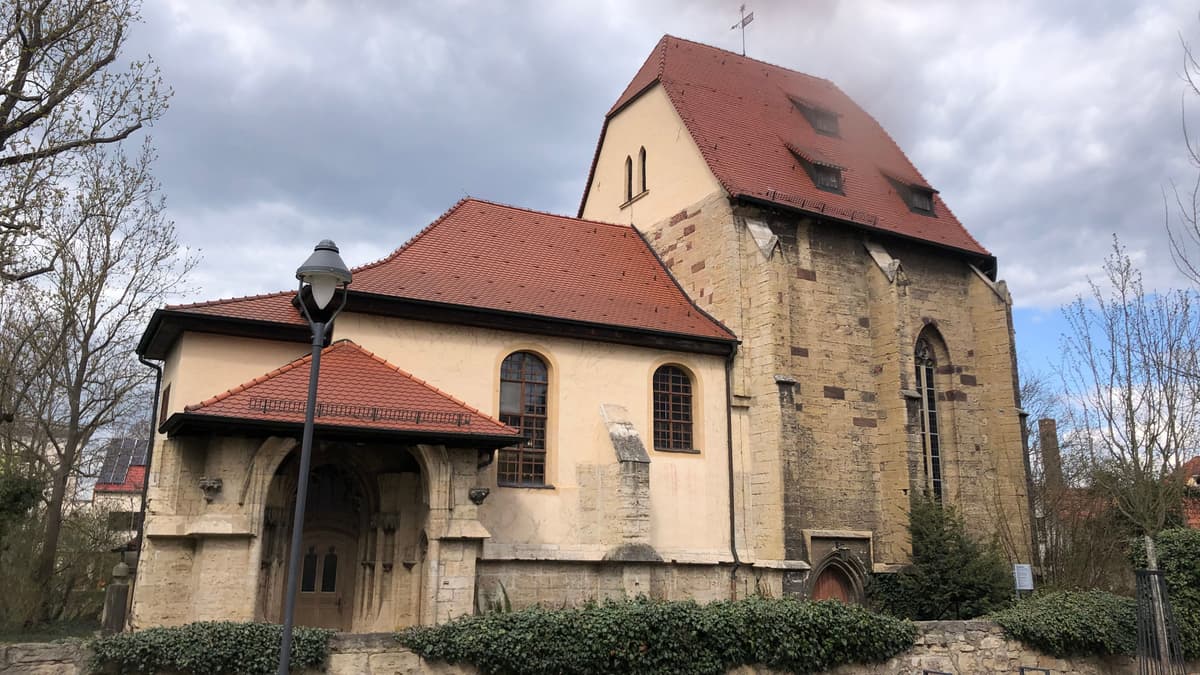 Kirche "Unserer Lieben Frau" (Schillerkirche) Wenigenjena, Südfassade