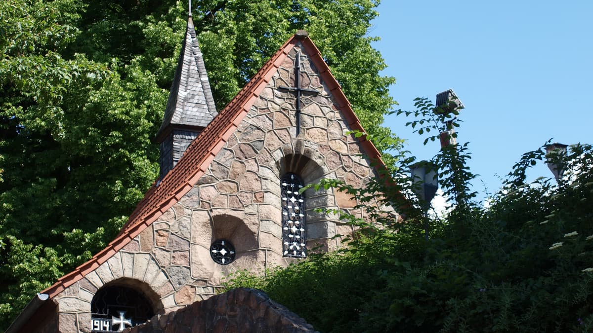 Ehrenhalle von unten