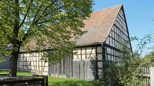 Scheune aus Oberampfrach (Fränkisches Freilandmuseum)