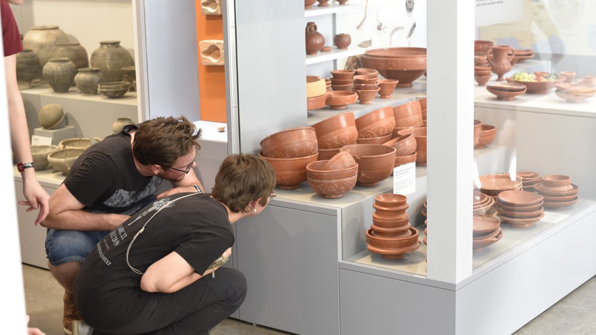 Details entdecken im Terra-Sigillata-Museum