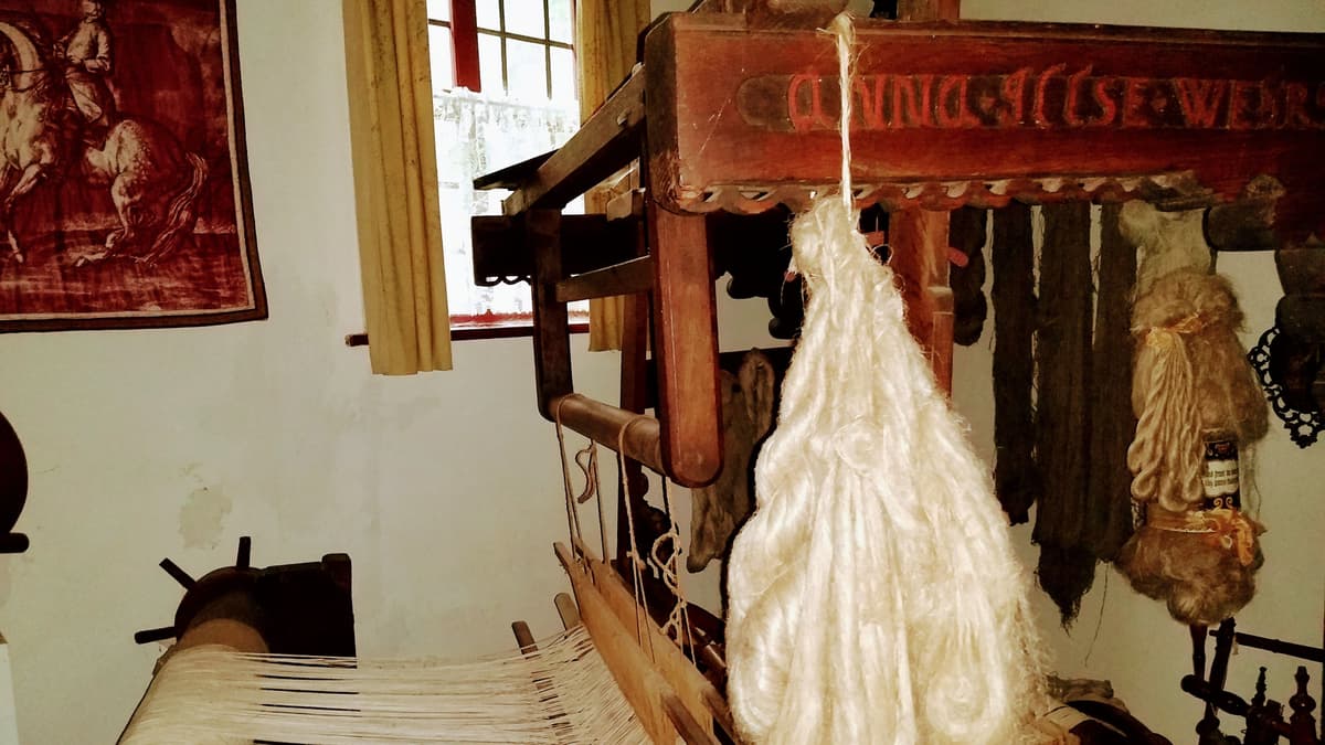 Webstuhl im Heidemuseum