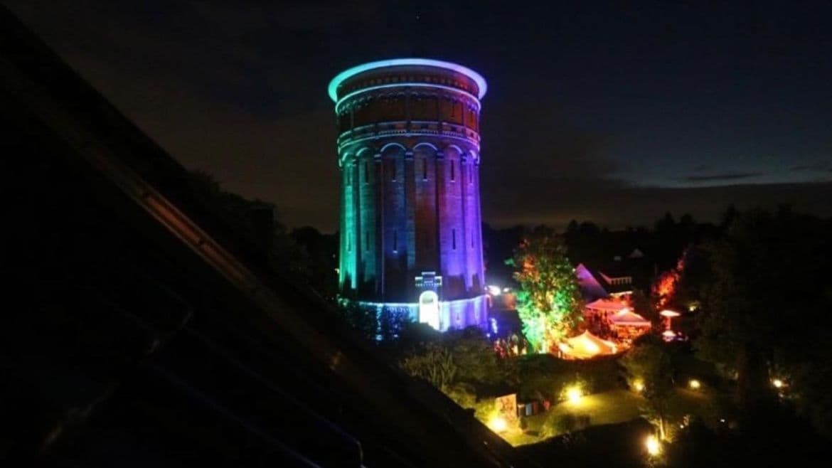 Wasserturm an der Gutenbergstraße