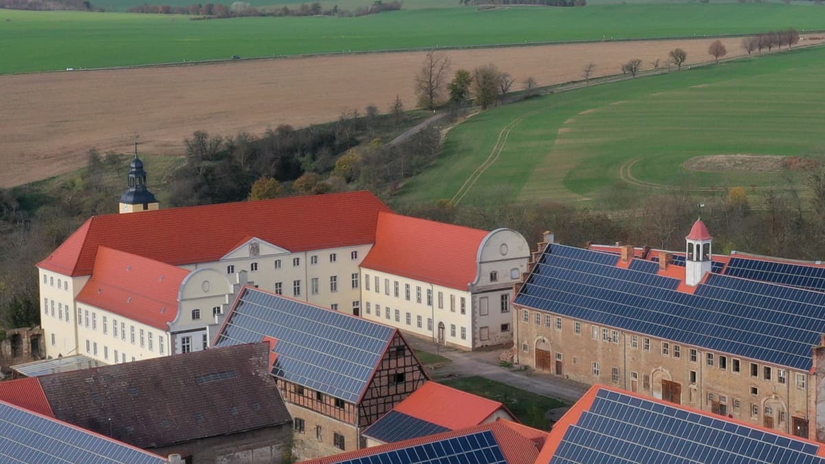 Luftbild Schloss Walbeck