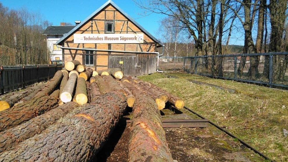 Aussenansicht Sägewerk