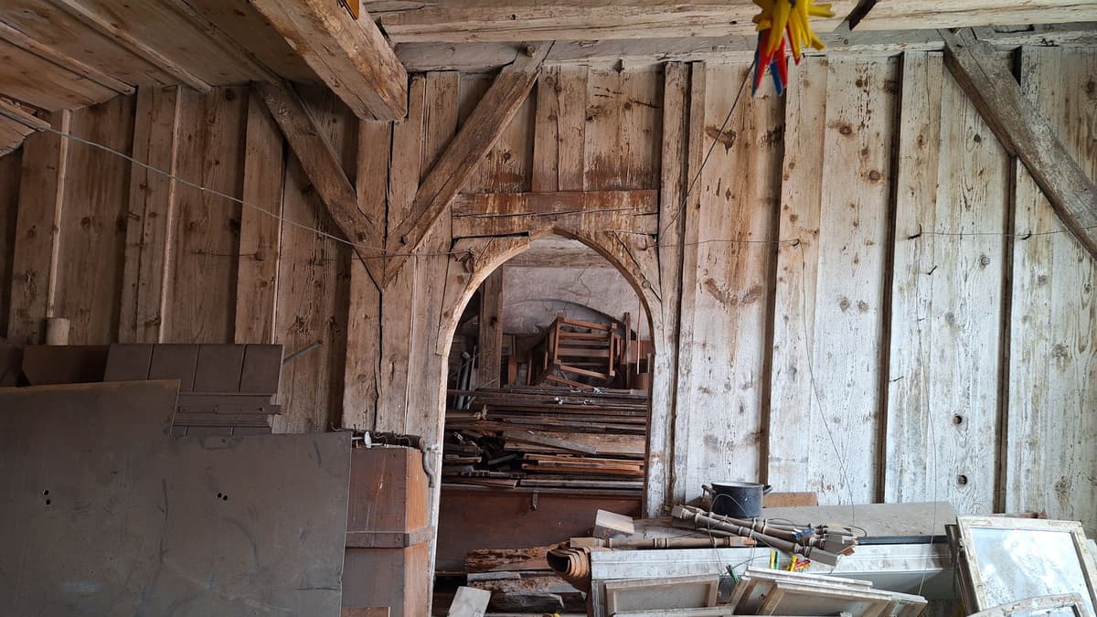 spätmittelalterlicher Wohnraum im 3. Obergeschoss