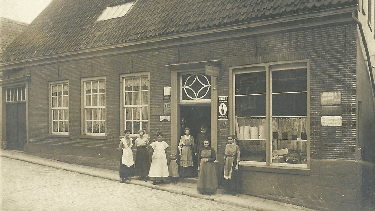 Straßenansicht Gebäude Wilhelmstraße 3 vor 1918
