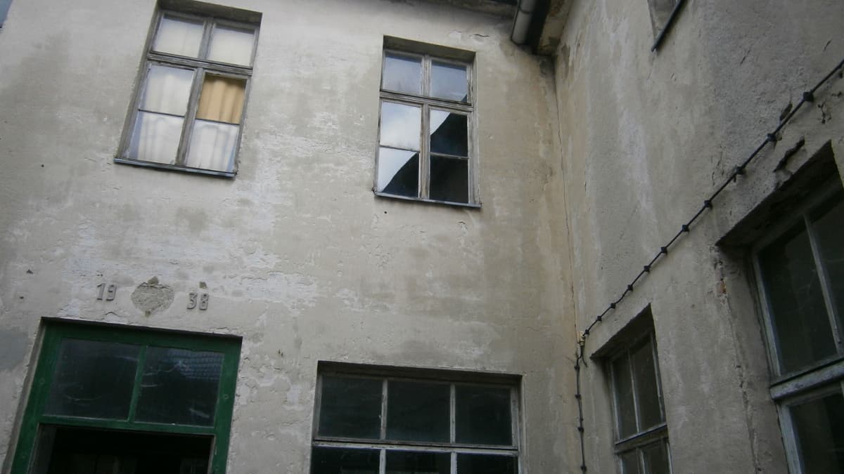 Teil des Innenhofs