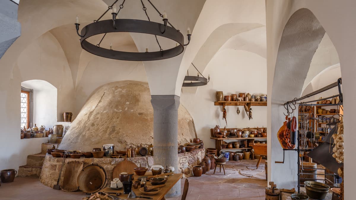 Schlossküche, Schloss Steinau