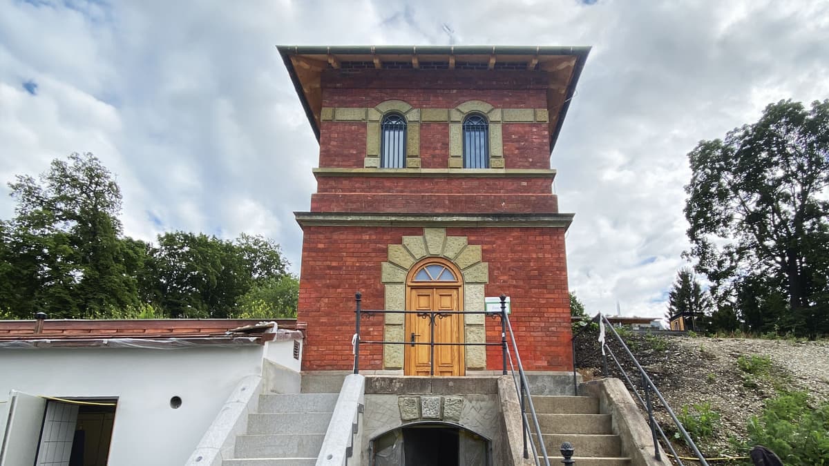 Eingangsbereich Hochbehälter Annaberg