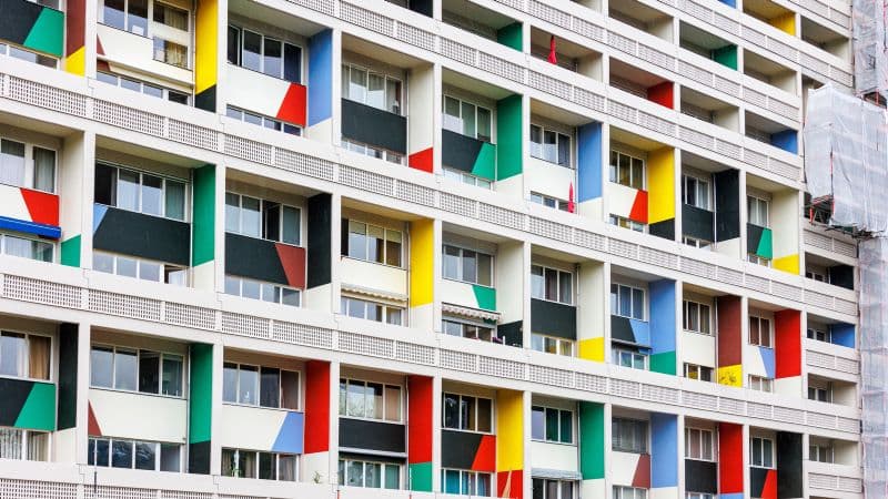 Unité d'Habitation type Berlin (Corbusierhaus), Berlin - Charlottenburg