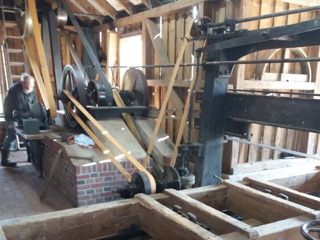 Fehnmuseum Eiland Gattersäge und Schmiede