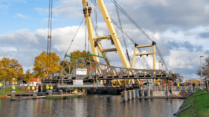 Sanierung Deichbrücke
