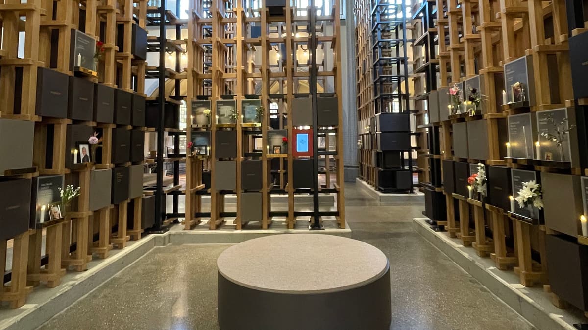 Freies Kolumbarium Innen