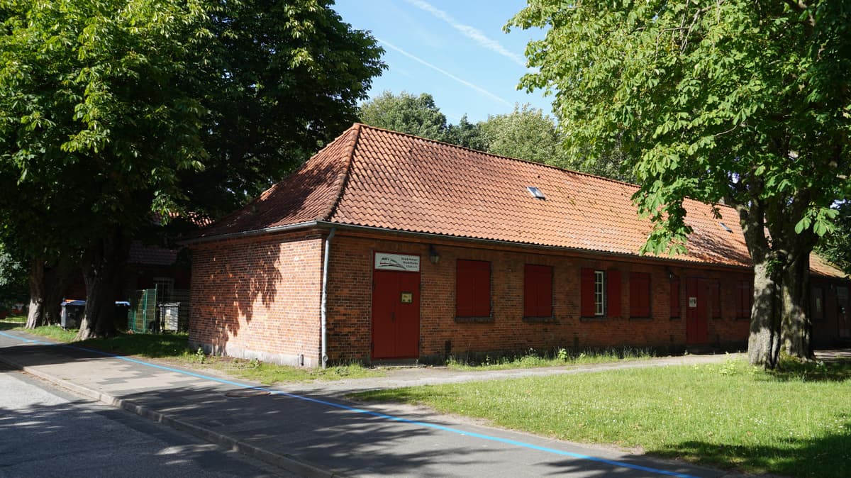 Ansicht des südlichen Pulverschuppens