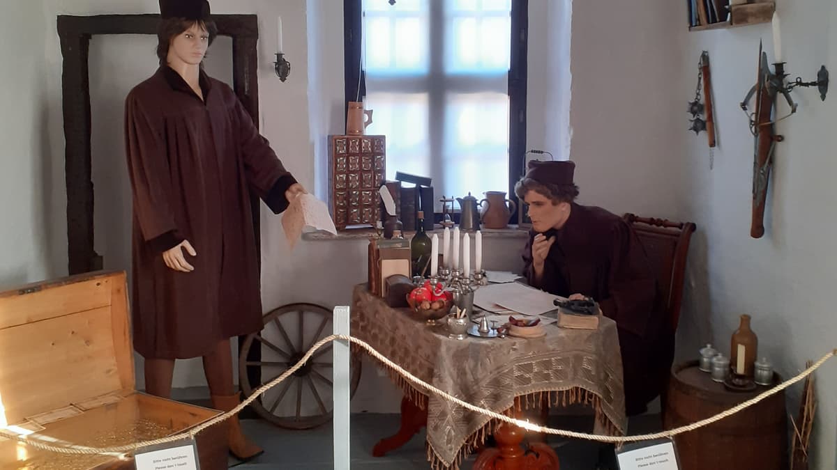 Der Bürgermeister mit dem Viertelsmeister