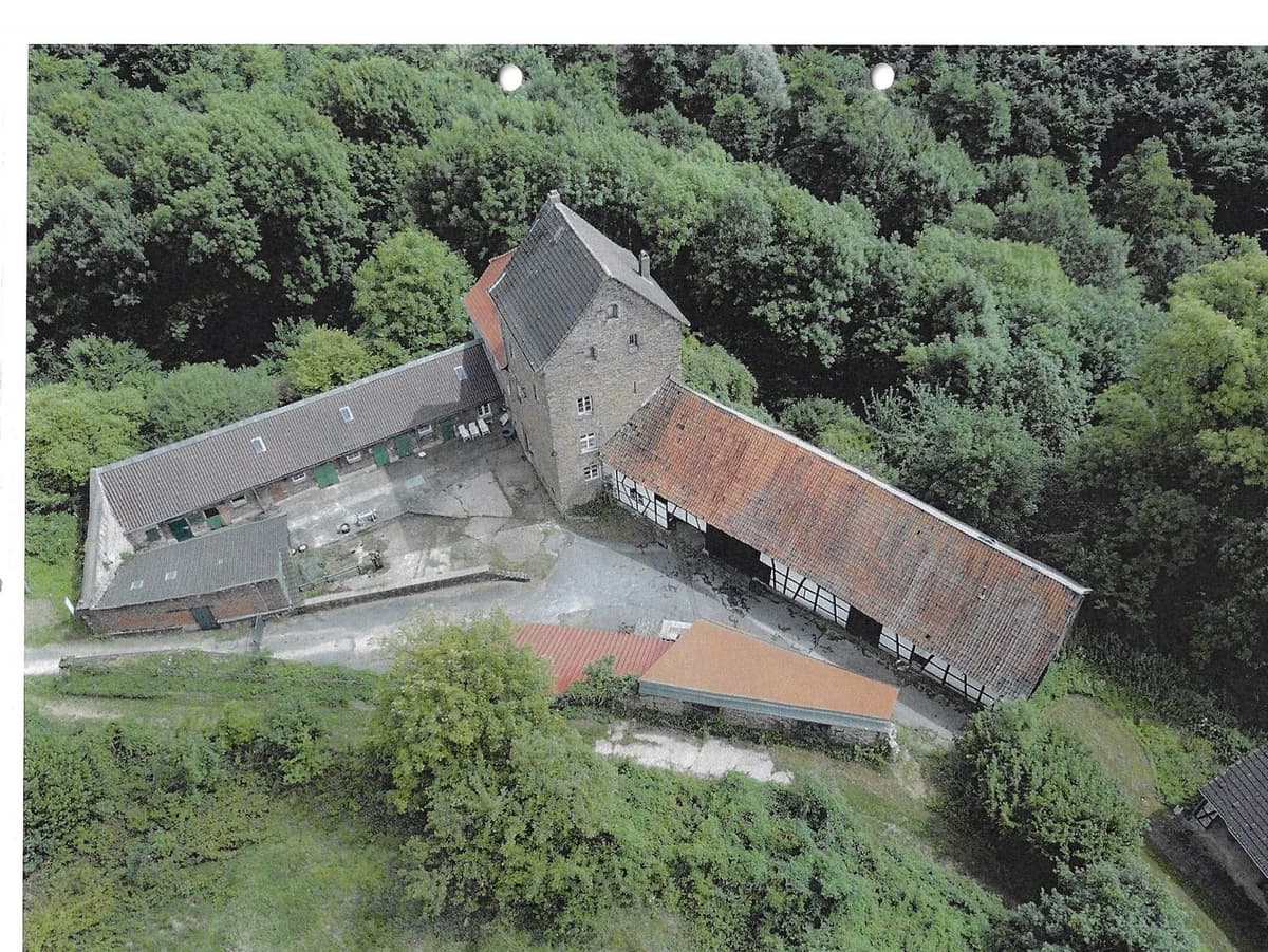 Luftbildaufnahme Burg Gräfgenstein