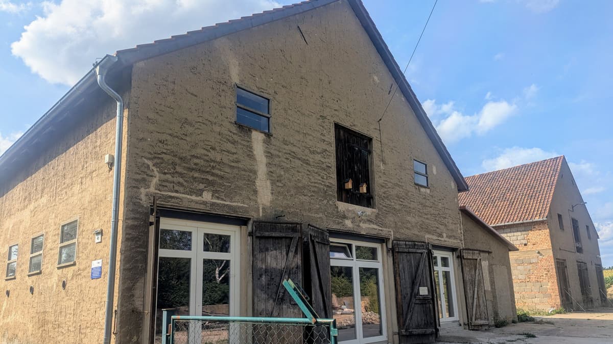 Kunststall Eingangsbereich