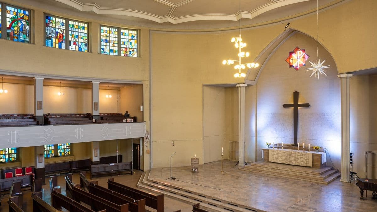 Lutherkirche Kirchenschiff