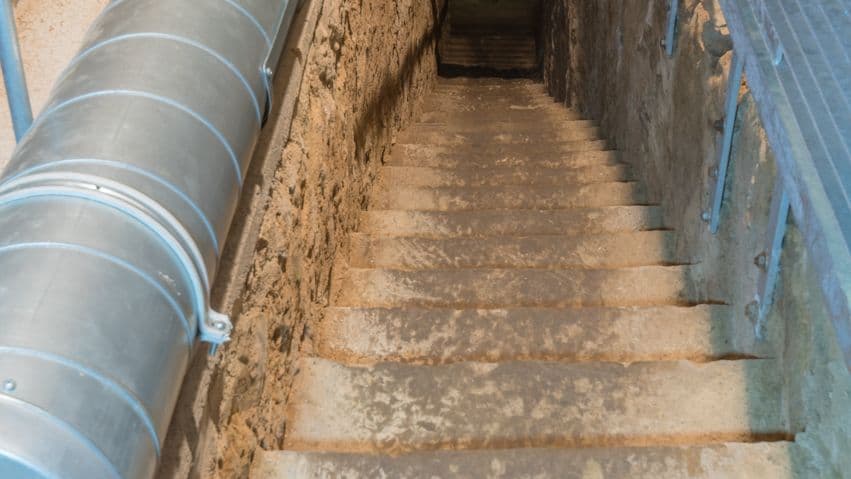 Treppe zur Mikwe