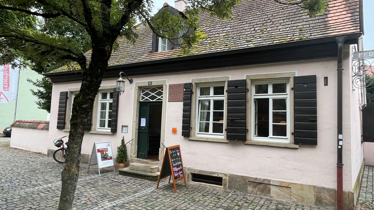 Feuerbachhaus Speyer, Eingang von der Allerheiligenstraße