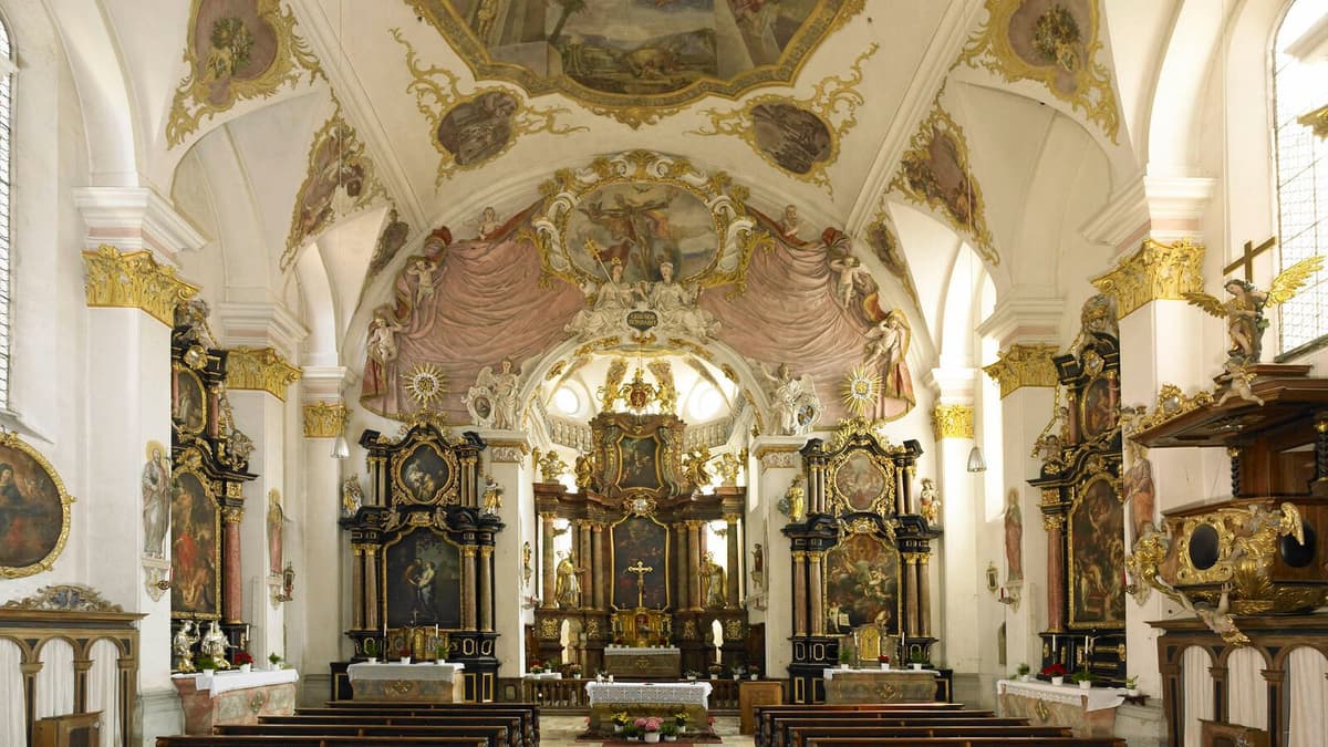 Innenraum Kiche St. Veit, Straubing