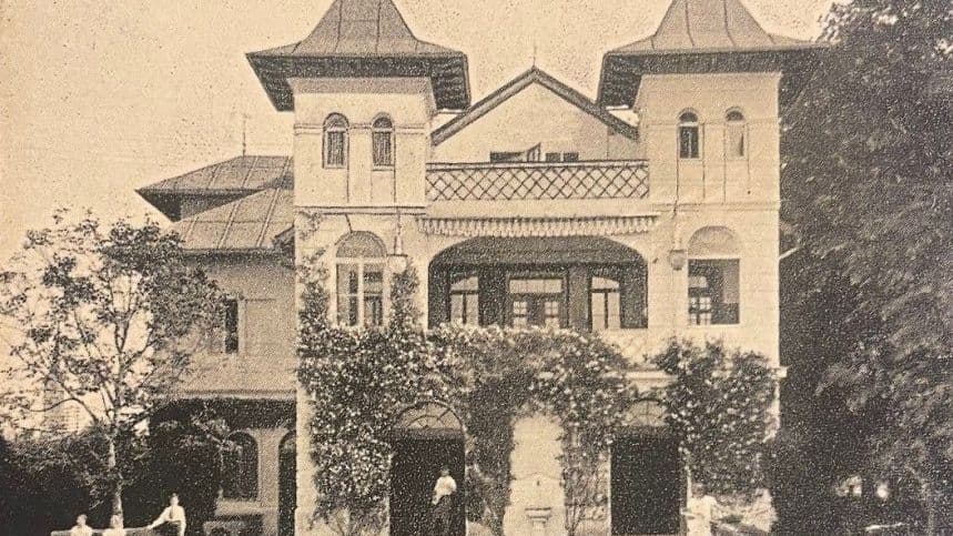 Bootshaus zu Beginn des 20. Jahrhunderts