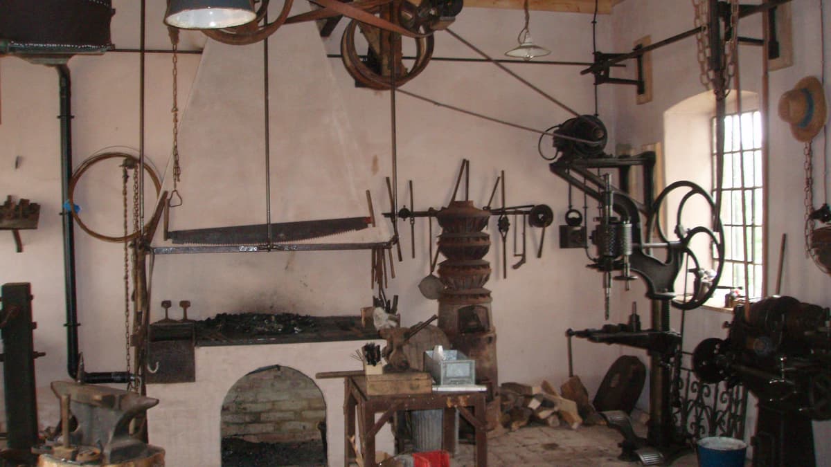 Junkerhaus und Schmiede