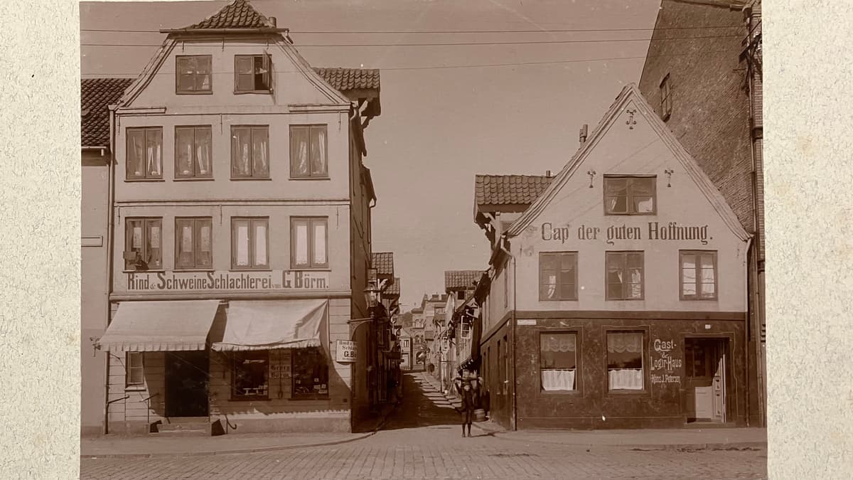 Onkel Jule als Cap der guten Hoffnung um 1906