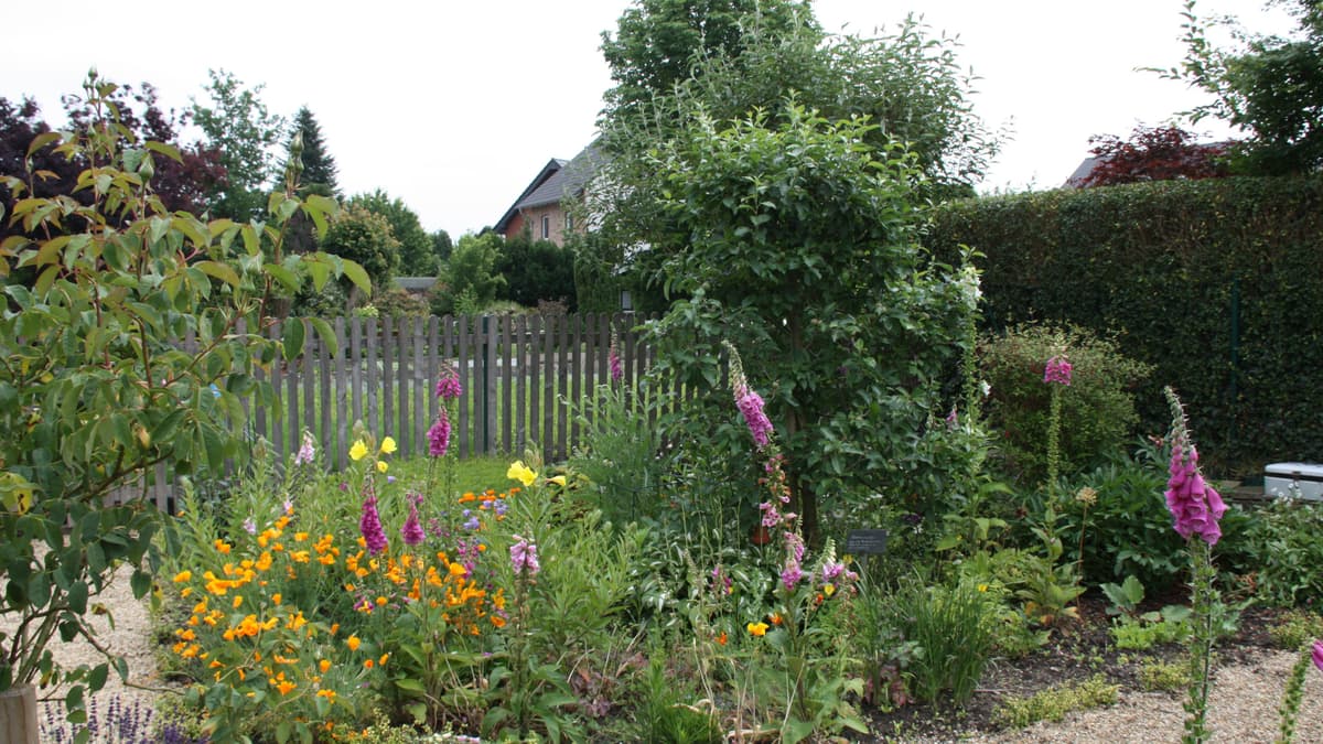 Der Garten des Weberhauses