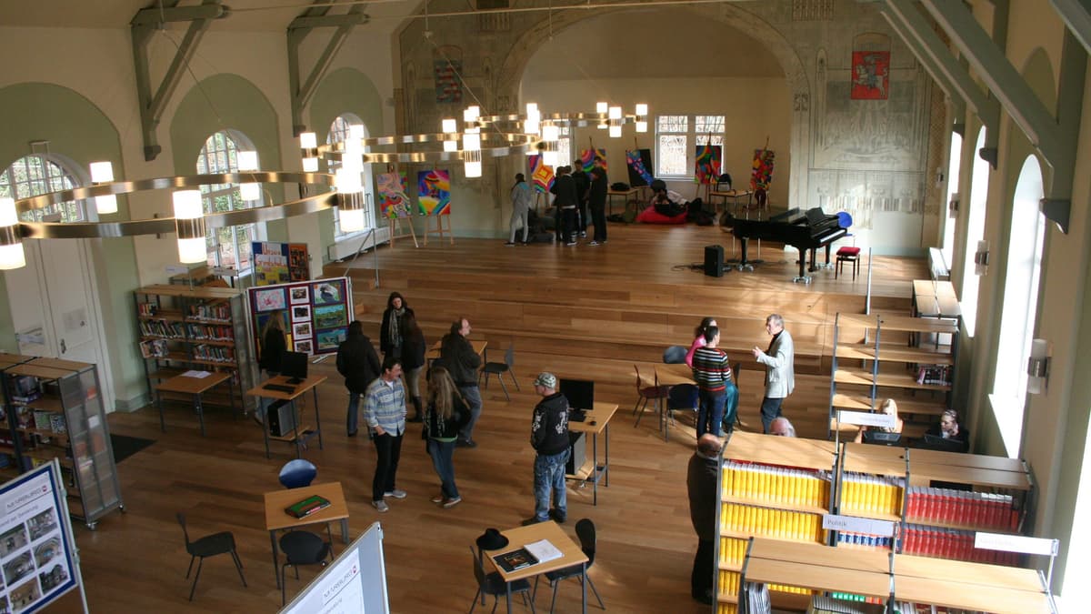 Turnergarten von innen nach der Sanierung