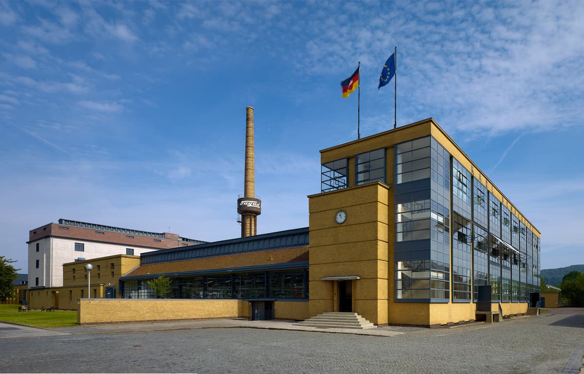 UNESCO-Welterbe Fagus-Werk Frontansicht